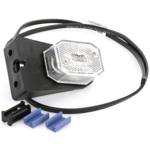 Ääretuli Flexipoint LED valge (konsoolil, 1.0m kaabel, DC-konnektor) - Aspöck